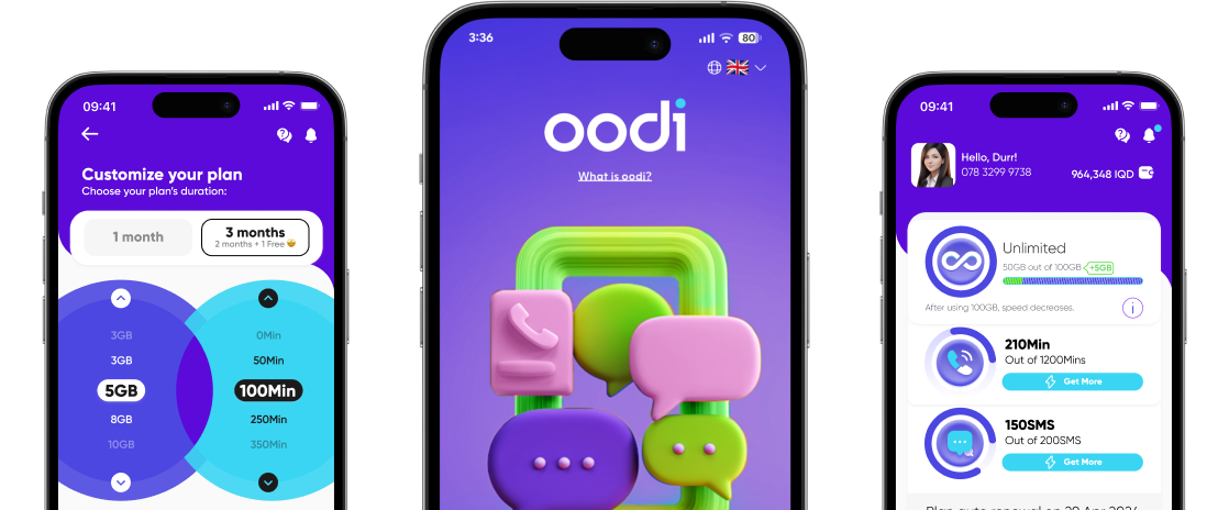 Oodi mobile app